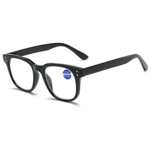 Modernit lukulasit Anti Blue Light [Valitse vahvuus] Musta