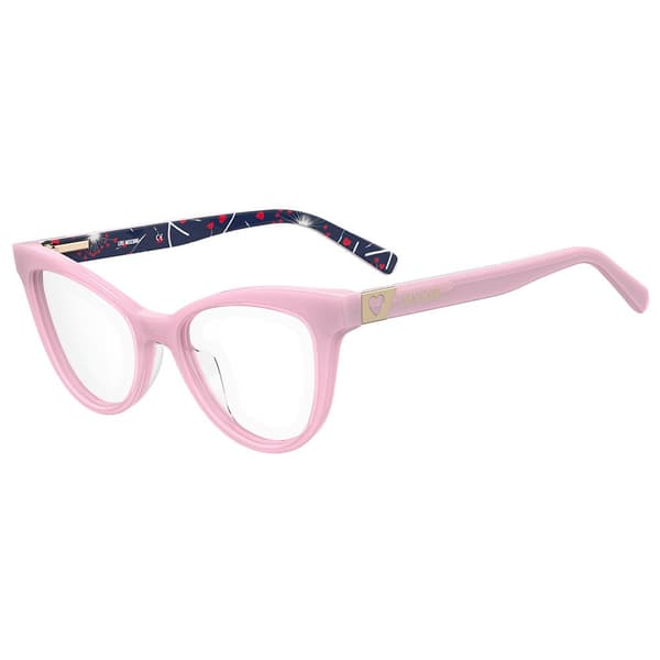 Love Moschino Mol576-35j Kvinna Med Glasögon Rosa