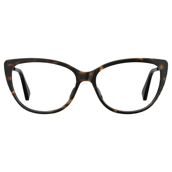 Moschino Mos571-086 Kvinna Med Glasögon Guld
