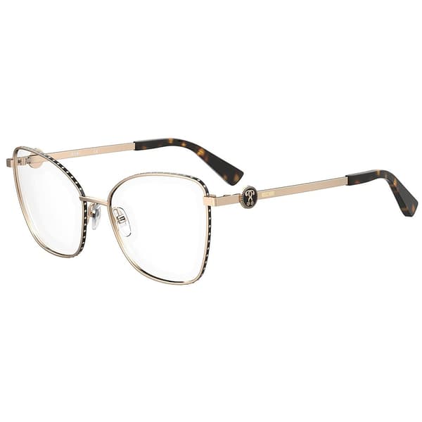 Moschino Mos587-rhl Nainen Silmälasit Kultainen