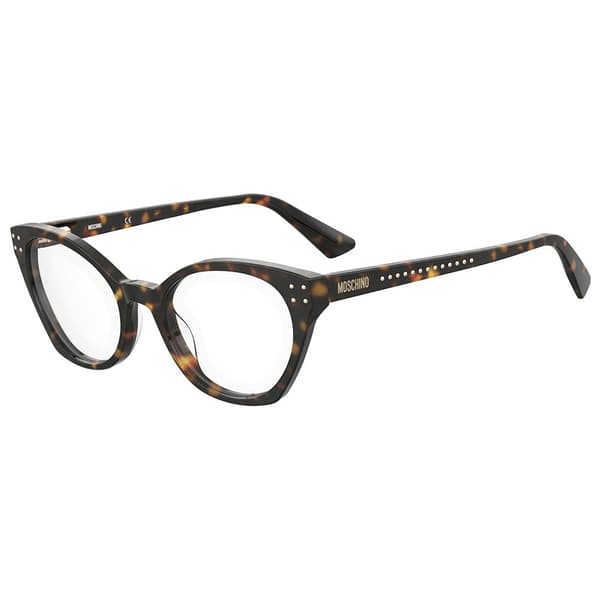 Moschino Mos582-086 Nainen Silmälasit Kultainen