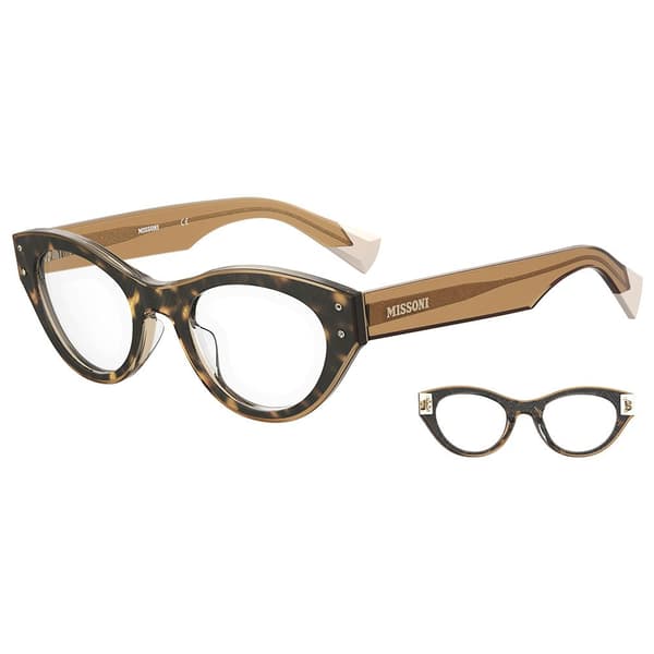 Missoni Mis-0066-xlt Nainen Silmälasit Kultainen
