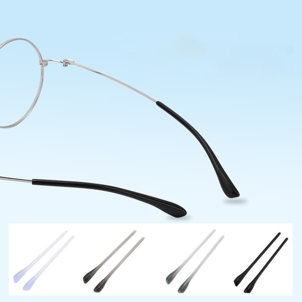 INF Anti-halk Acetat Glasögon Temple Tips Covers (2 par)