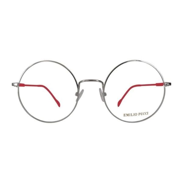 Synoptiska glasögon - EMILIO PUCCI - EP5088-016-51 - Metall - Silver - Storlek 51mm