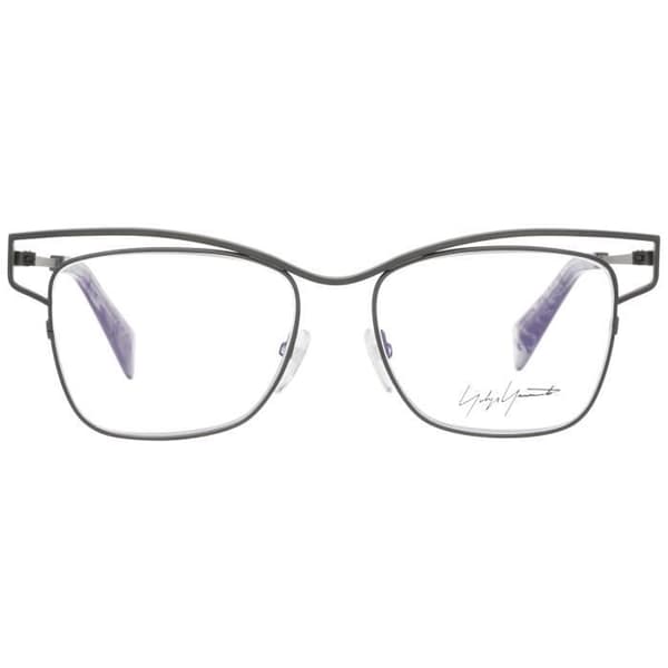 Yohji Yamamoto optiska glasögon för kvinnor - modell YY3019 51902 - svart båge av titan