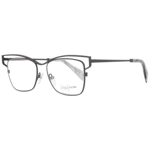 Yohji Yamamoto optiska glasögon för kvinnor - modell YY3019 51902 - svart båge av titan