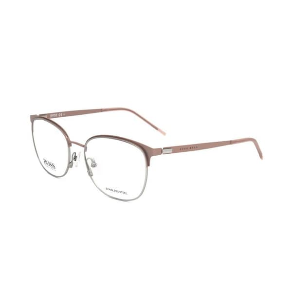 Hugo Boss Glasögon BOSS 1165 53/17/145 8KJ MATT ROSA ROSTFRITT STÅL KVINNA HUB RAM BOSS 1165 8KJ 53 17 145