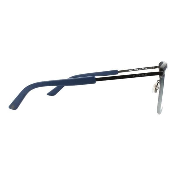 Glasögon - Polis - VPL-566 Halo - Metall - Plast - Smoke blue, Matt gunmetal
