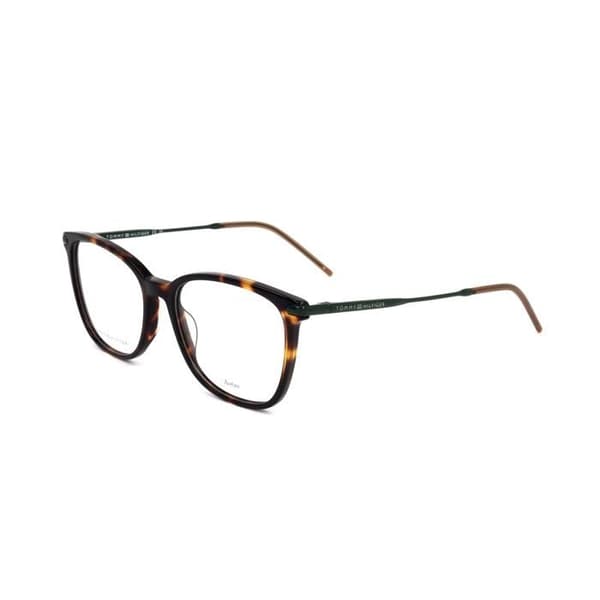 Glasögon Tommy Hilfiger TH1708 53/17/140 PHW HAVANA GREEN ACETATE WOMAN TOH RAM TH1708 PHW 53 17 140