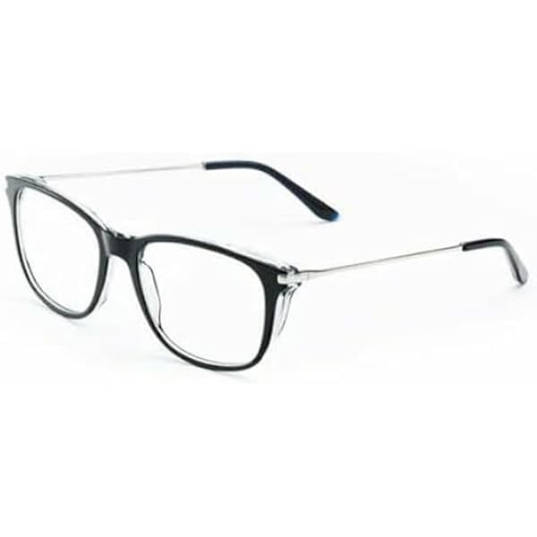Glasögonbåge - VUARNET - VL18010001 - Svart - Ø 53 mm - Acetat