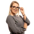 Miniatyrbilde 4 av 4: Ladies' Spectacle frame Yohji Yamamoto YY1037 54001