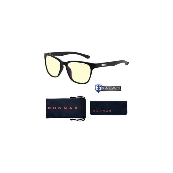 Lunetter - GUNNAR - BERKELEY - Färg ONYX - Linser AMBER - 65% blåljusfilter