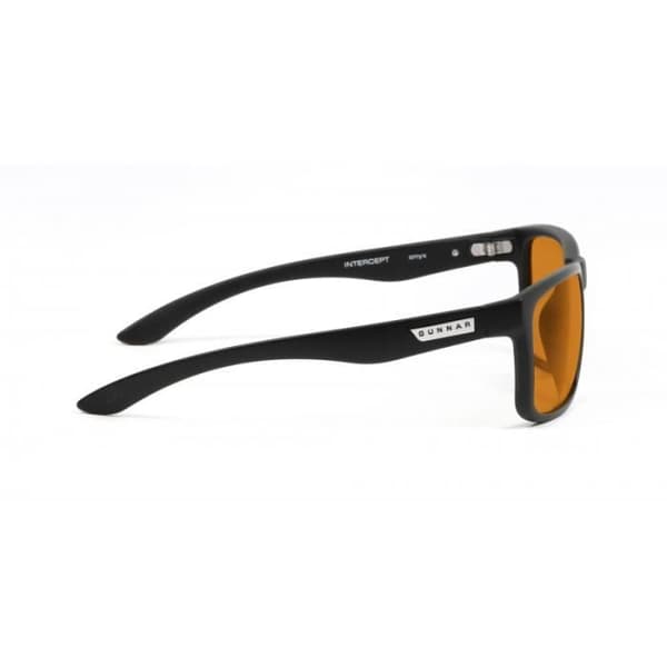 GUNNAR INTERCEPT AMBER MAX Glasögon Svart - Vuxen - Unisex