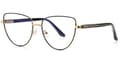 Miniatyrbild 3 av 9: BV96 Elegant Metal Frames / Elegant Metal Frames Bentivolio BV96-5 glasögonbåge