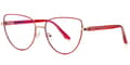 Miniatyrbild 6 av 9: BV96 Elegant Metal Frames / Elegant Metal Frames Bentivolio BV96-5 glasögonbåge