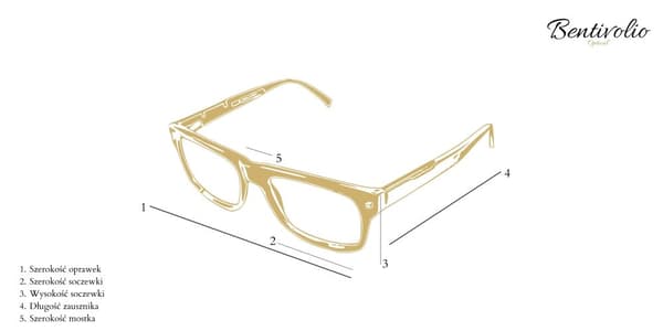 BV11 Elegant Frames / Elegant Frames Bentivolio BV11-5 brillestel