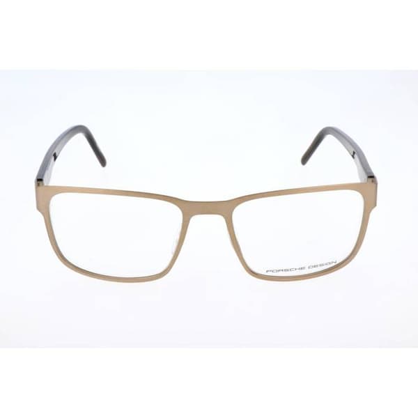 Synsglasögon - Porsche Design - P-8291 - Metall - Matt guld - Marmorbrun