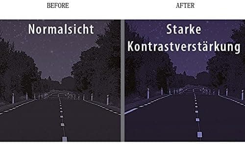 Pimeänäkölasit autoiluun - Pimeänäkölasit - Keltainen