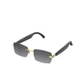 Miniatyrbillede 1 af 4: INF Smarte Bluetooth-briller HY-1006 - Lyd- og visuel oplevelse Guld