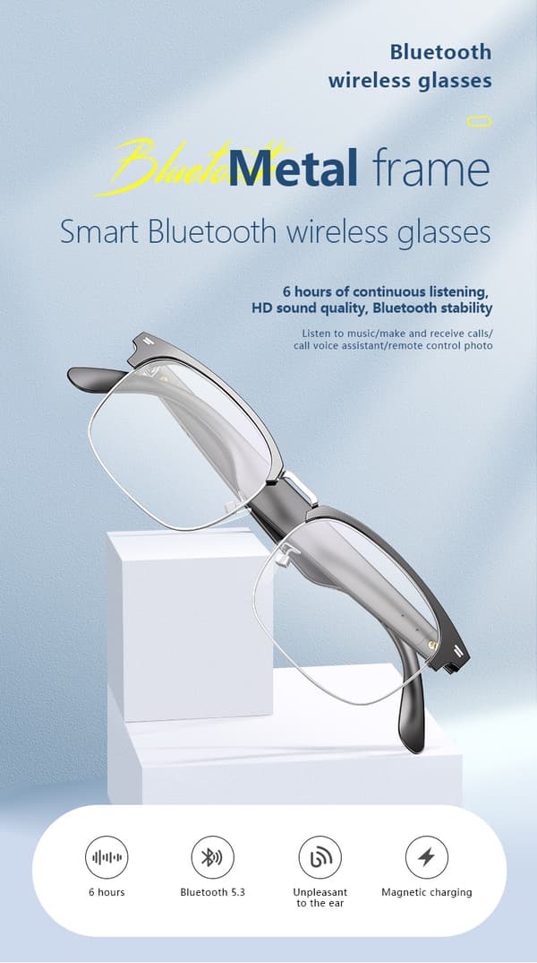 INF Bluetooth-lasit - Intuitiivinen kosketusohjaus
