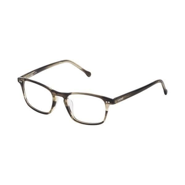 Glasögonbågar - Loewe - VLW9584906YH - Resin - Brun - Utan styrka glas