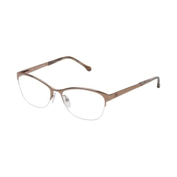 Glasögonbåge - Loewe - VLWA03M530A39 - Metall - Guld - Linser utan gradering