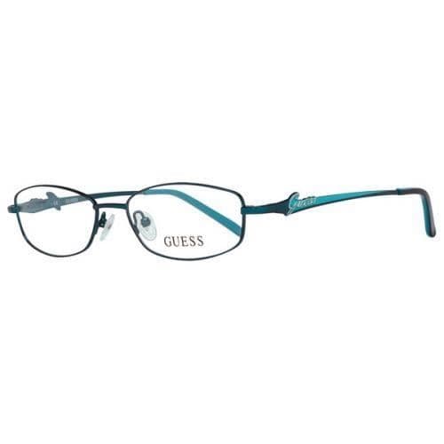 Glasögonbåge - Guess - GU2284-GRN-51 - Metall - Blå - Linser utan gradering