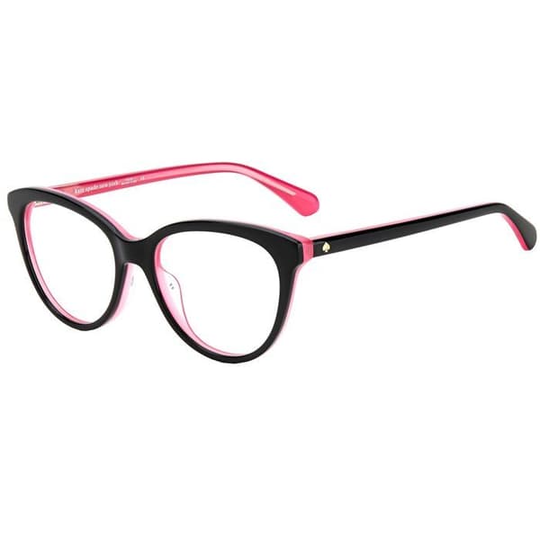 Kate Spade PARIS 48/15/135 SVART ROSA acetat junior PARIS