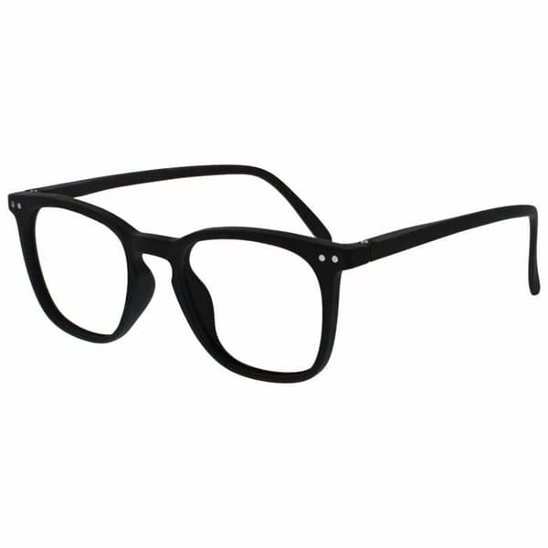 Opulize - RRRR64-1122-250 - Bex Pack 4 Män Läsglasögon Stora Matt Svart Brun sköldpaddsskal RRRR64-1122 +2,50