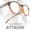 Miniatyrbild 4 av 4: Gunnar - Attaché sköldpadda klar - Glasögon som blockerar blått ljus - Brun båge med transparenta linser - filter 35%