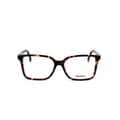 Miniatyrbild 3 av 4: Optisk montur - MAX MARA EYEWEAR - MM5022 - Röd havana - Dam - Acetat