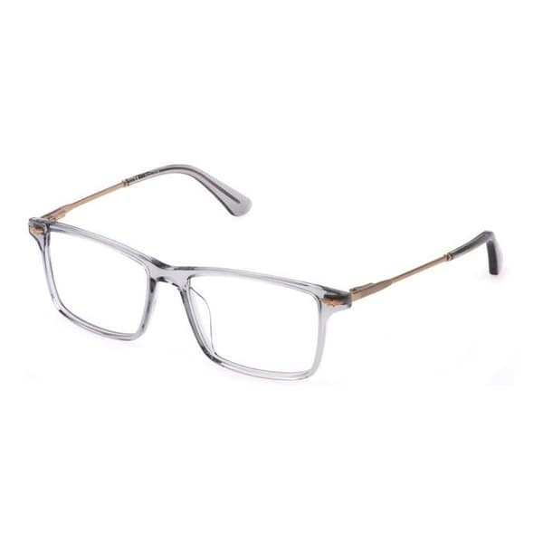 DART-teckensnitt. 1 VPLD92 56/17/145 TRANSPARENT GRÅ acetat/metall unisex DART. 1 VPLD92