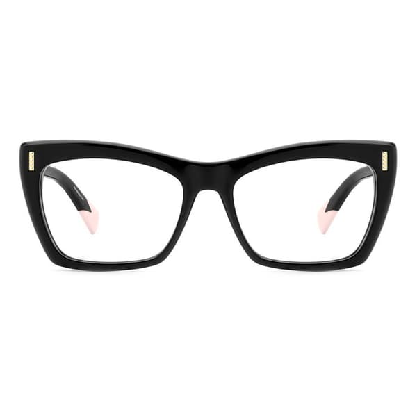 Läsglasögon MISSONI MIS 0207 53/17/145 807 SVARTA ACETATBÅGAR DAM MISSONI MIS 0207 SVARTA Optiska bågar 53