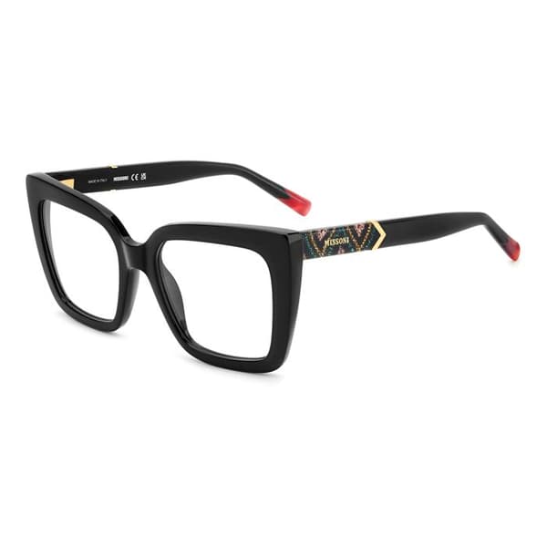 Läsglasögon MISSONI MIS 0189 53/19/145 807 SVART ACETATFRAME KVINNA MISSONI MIS 0189 SVARTA Optiska bågar 53