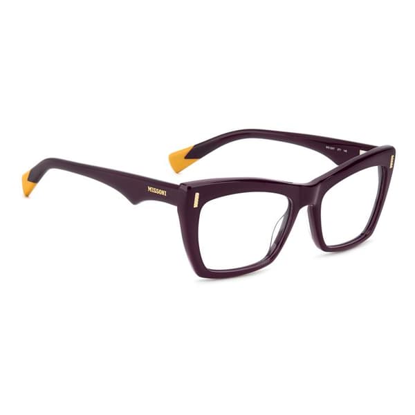 Läsglasögon MISSONI MIS 0207 53/17/145 0T7 PLUM Acetatramar KVINNA MISSONI MIS 0207 PLUM Optiska ramar 53
