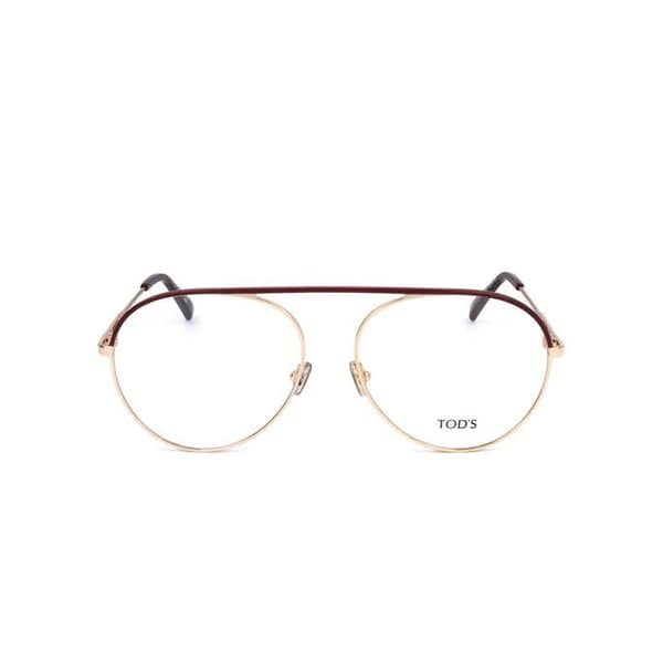 Lunnetter för syn Tod's TO5247 55/15/140 067 MATTE RÖD METALL DAM TODO RAM TO5247 067 55 15 140