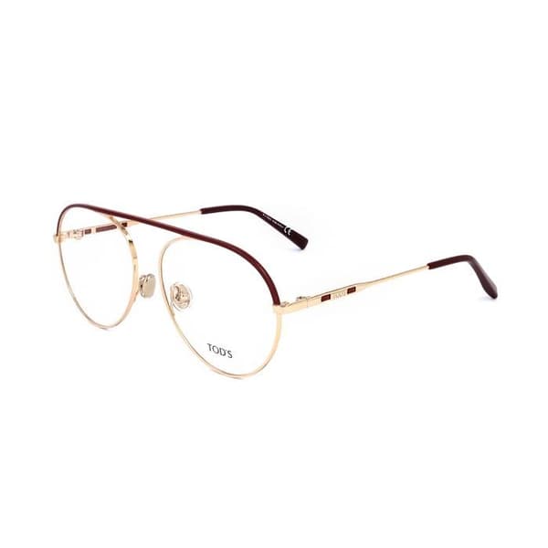 Lunnetter för syn Tod's TO5247 55/15/140 067 MATTE RÖD METALL DAM TODO RAM TO5247 067 55 15 140