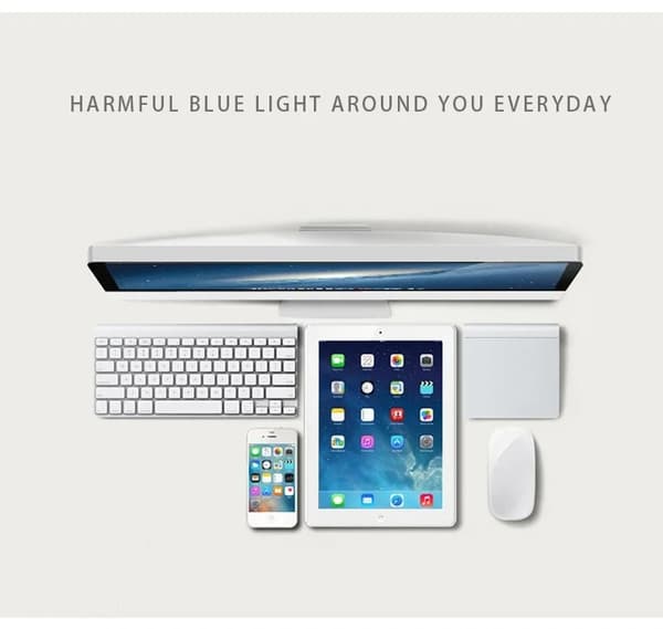 Glasögon mot Skärmar - Anti Blue Light - Skyddar mot blått ljus