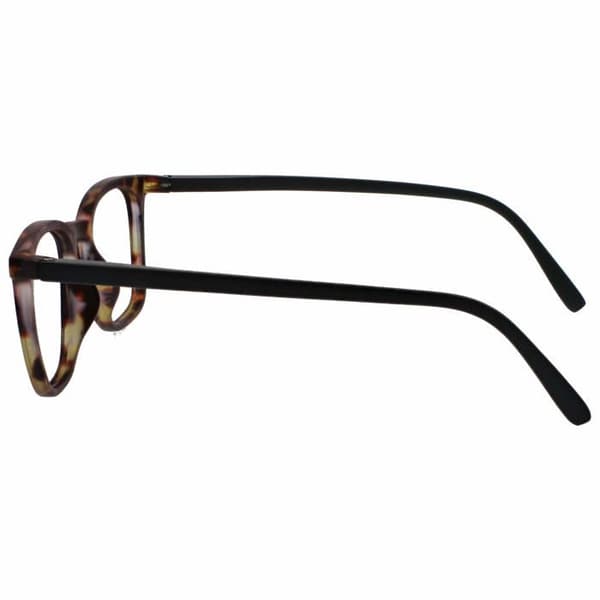 Opulize - R64-2-100 - Bex Men Läsglasögon Stora Designer Sköldpaddsskal Style Matt Brun R64-2 +1,00
