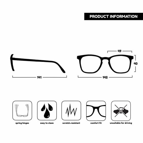 Opulize - R64-2-100 - Bex Men Läsglasögon Stora Designer Sköldpaddsskal Style Matt Brun R64-2 +1,00