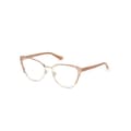 Miniatyrbild 1 av 4: Lunettar för syn Guess GU50121 55/16/145 059 matt beige METALLRAMAR DAM Guess GU50121 matt beige Glasögon 55 16 145