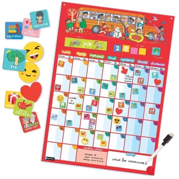 NATHAN - My Magnetic Perpetual Calendar