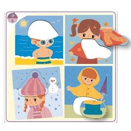 RAVENSBURGER Klar för dagis! (Pedagogiskt spel)
