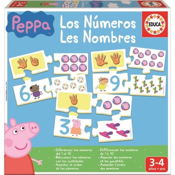 PEPPA PIG Jag lär mig siffror