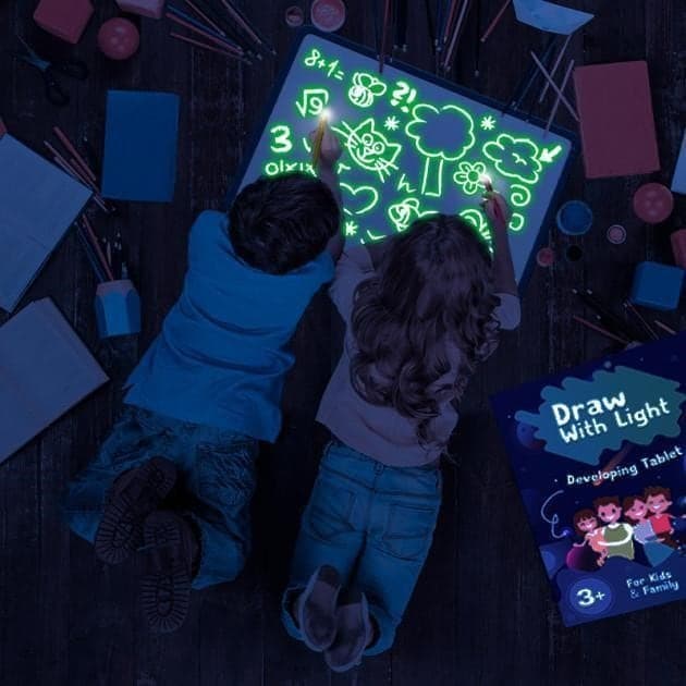 Ritplatta - Draw With Light / Glowing Painting