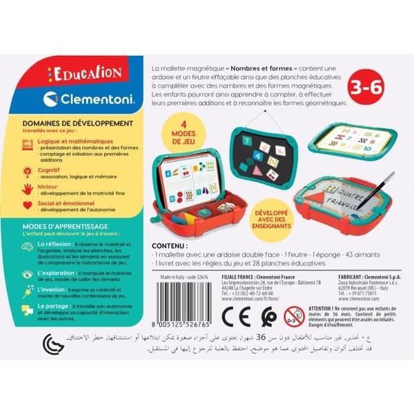 Clementoni - Case Figures Former - 52676