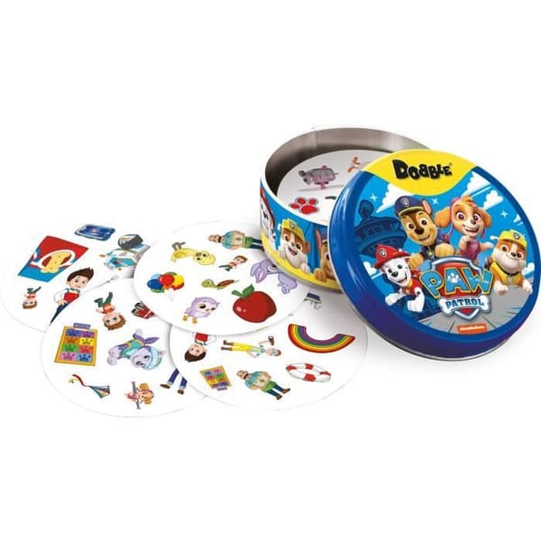 Dobble: Pat Patrouille|Zygomatic - Brädspel - 5 minispel - från 6 år