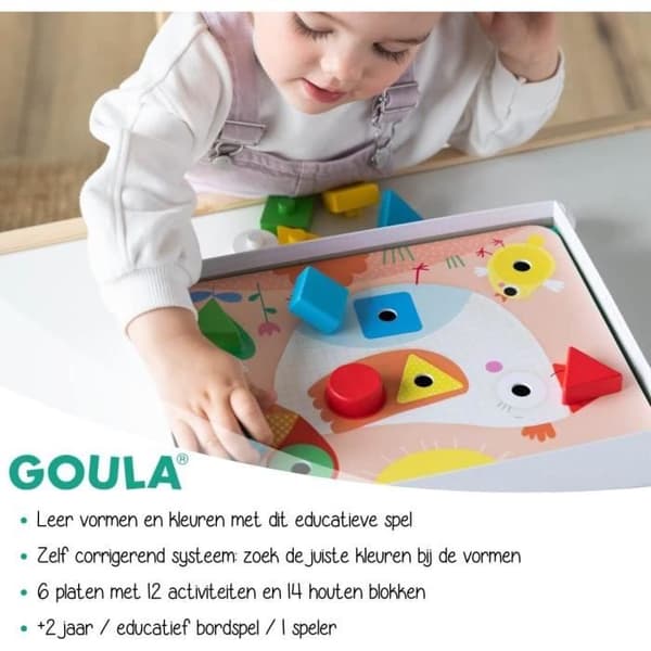 BABY SHAPES GOULA - Lärspel