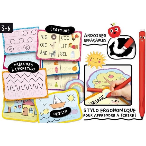 Ergonomisk penna - Montessori Pen Super Writing School - LISCIANI