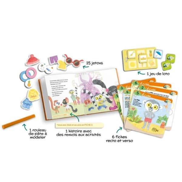 Läs och lek med Maki - Skola - Pedagogiska spel - 00022356